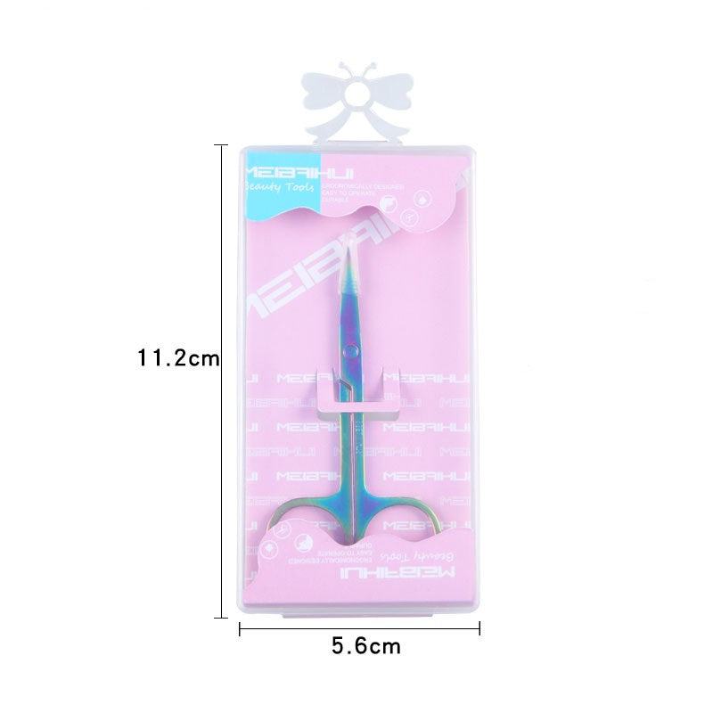 Titanium Eyebrow Scissors Titanium Eyebrow Scissors